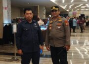 Kapolsek Tamalate Amankan Persidangan Sinode Raya ke XXII GPIB di Hotel Claro.