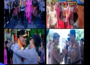 Polda Sulsel Gelar Tradisi Penyambutan Kapolda Baru dan Pelepasan Irjen Pol. Drs. Rusdi Hartono di Mako Polda Sulsel