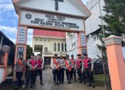 Ciptakan Rasa Aman Jelang Natal, Personel Polres Gowa Lakukan Sambang Gereja