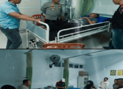 Kapolres Jeneponto Kunjungi Personelnya yang Sedang Dirawat