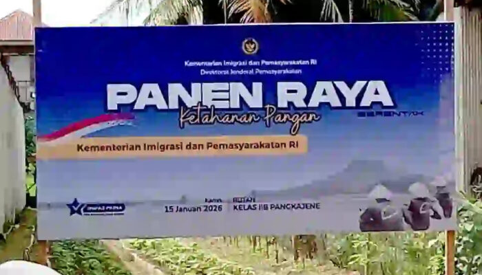 Panen Raya di Rutan, Bukti Pembinaan Warga Binaan Sejalan Agenda Swasembada Pangan Nasional