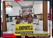 Polres Jeneponto Ikuti Sosialisasi Program Ketahanan Pangan Secara Daring.