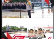 Polda Sulsel Gelar Bakti Sosial, Bersihkan Anjungan Pantai Losari*