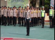 Kapolres Jeneponto Pimpin Apel Ojek Online, konvensional dan Kurir Kamtibmas Mappatabe, Jadikan Pengemudi Mitra Strategis