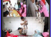 Tergerak Nasib Balita Penderita Tumor Mata, Kapolres Jeneponto Turun Langsung dan Biayai Pengobatan