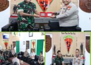 Kunjungan Perdana, Kapolres Jeneponto Silaturahmi ke Danyon 726 Tamalatea Perkuat Sinergitas TNI-Polri