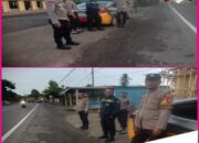 Polsek Batang Patroli Subuh, Antisipasi Balapan Liar di Jalan Poros Tarowang
