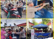 Wakapolres Jeneponto Pimpin Pembagian Takjil kepada Masyarakat