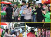 Kapolres Pelabuhan Makassar Satukan Komunitas Ojol, Buruh dan Mahasiswa dalam Aksi Kamtibmas Ramadan