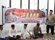 Sahur Bareng Kapolres Jeneponto, Ajak Warga Jaga Keamanan dan Waspada Cuaca Ekstrem