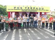 Kapolda Sulsel Tinjau Pos Terpadu Ops Ketupat 2026 di Jeneponto, Pastikan Situasi Aman Terkendali