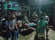 Bhabinkamtibmas Gelar Patroli Sambang, Ajak Warga Jaga Keamanan