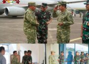 Tiga Matra TNI Sambut Asops Panglima TNI, Wujud Nyata Soliditas Pertahanan NKRI di Sulawesi*