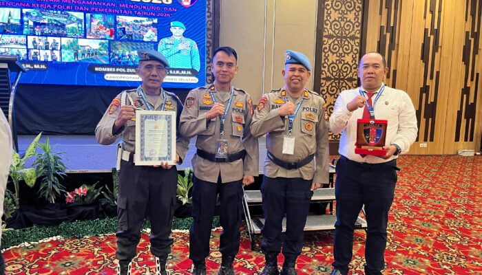 Polres Jeneponto Raih Predikat Terbaik 1 Rakernis Bidpropam Polda Sulsel 2026