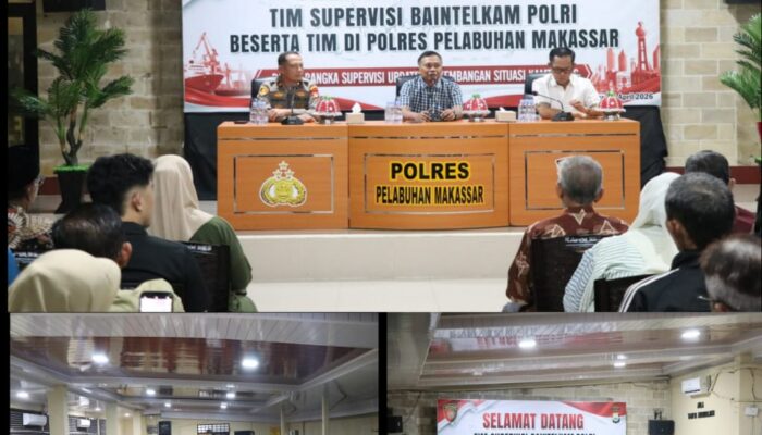 Kunjungan BIK Mabes Polri ke Polres Pelabuhan Makassar, Perkuat Silaturahmi dan Ketertiban Masyarakat. 