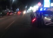 Patroli Biru di Jalan Poros Jeneponto, Kasat Lantas: Mari Tertib Berlalu Lintas