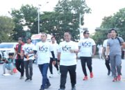 Polres Jeneponto Ramaikan Hari Jadi Ke-163 Jeneponto dengan Jalan Santai Bersama Forkopimda dan Masyarakat