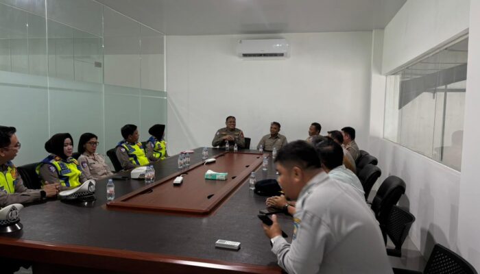 Satlantas Polres Gowa Dukung Penataan Parkir Lewat Survei Gabungan