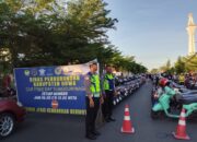 Wujud Pelayanan Prima, Satlantas Polres Gowa Amankan Aktivitas CFD Minggu Pagi