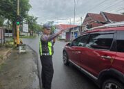 Satlantas Polres Wajo Intensifkan Pengaturan Lalu Lintas di Sejumlah Titik Kota Sengkang*