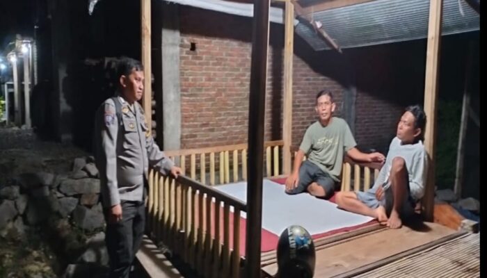 Polsek Keera Jaga Kondusivitas Wilayah Lewat Patroli Biru dan Silaturahmi Kamtibmas*
