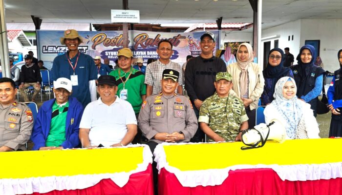 Kapolsek Tempe Hadiri Pesta Rakyat dan Syukuran Masyarakat Danau Tempe, Dukung Pelestarian Perikanan dan Budaya Lokal*