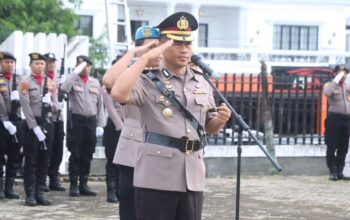 Jelang Hari Bhayangkara ke-80, Kapolres Wajo Pimpin Ziarah Rombongan dan Tabur Bunga di TMP Empagae*
